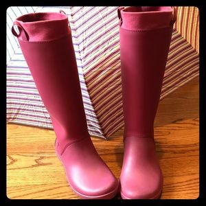 Crocs Pink Rainboots